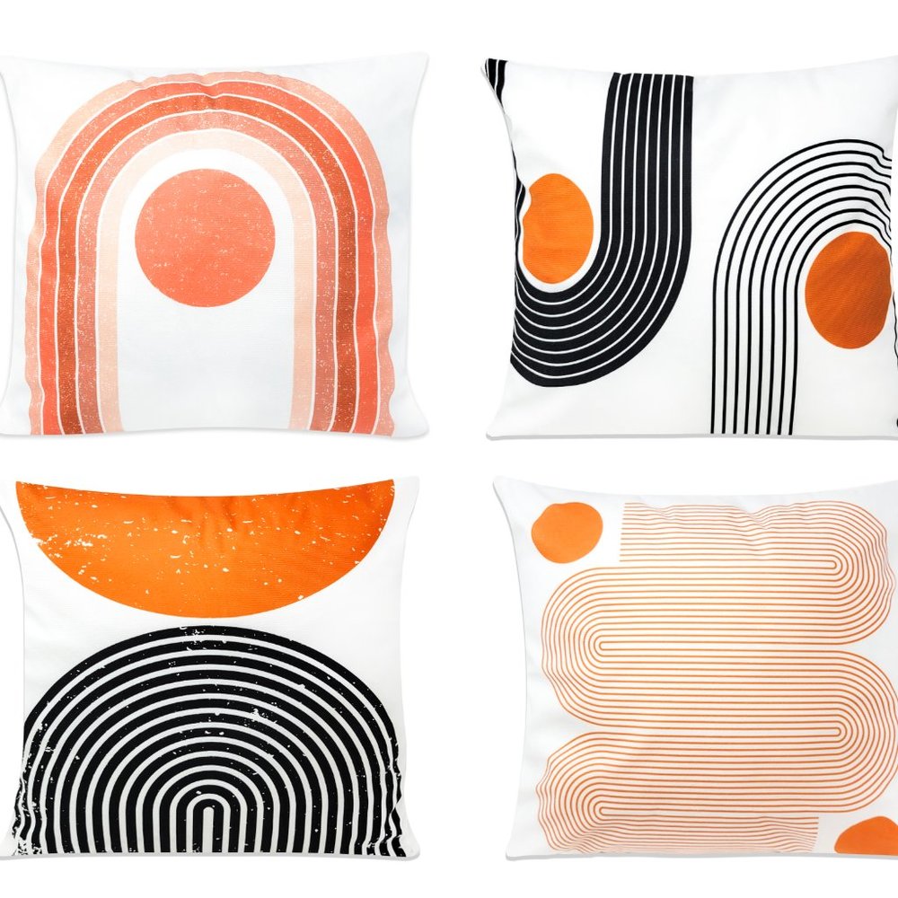 Set of 4 pillow covers size 18x18 inch